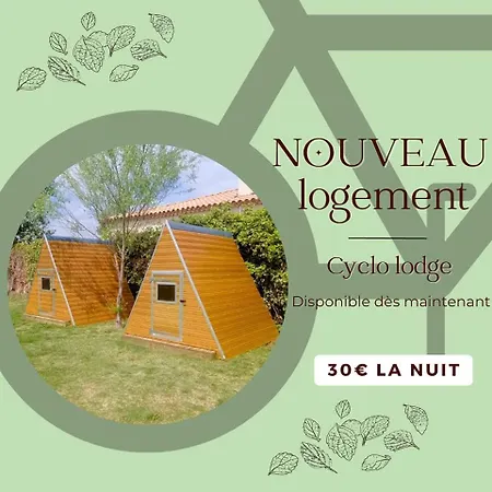 Les Peupliers Camping Colombiers (Herault)